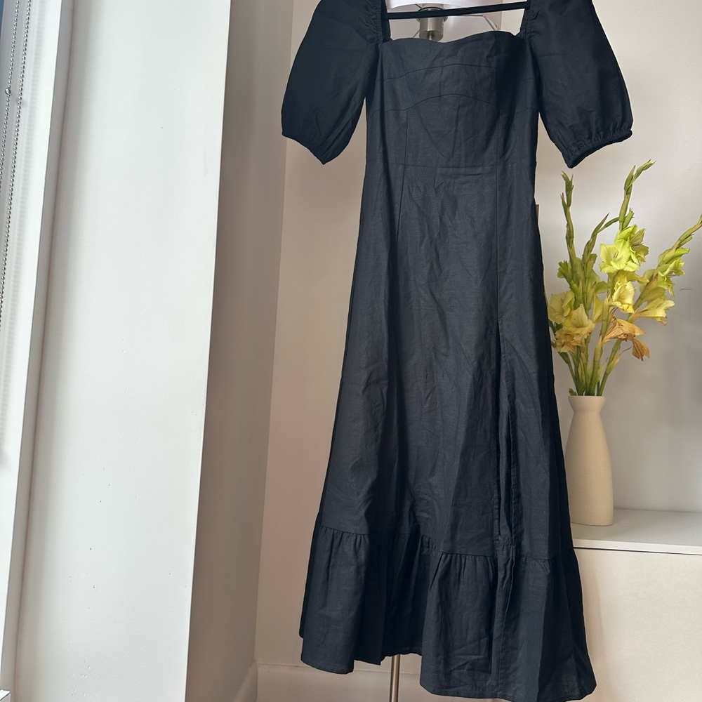 NEW WITH TAGS black o.p.t. Midi dress - Picture 5 of 6